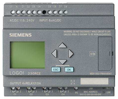  - PLC SIEMENS LOGO 6ED1052-1FB00-0BA7